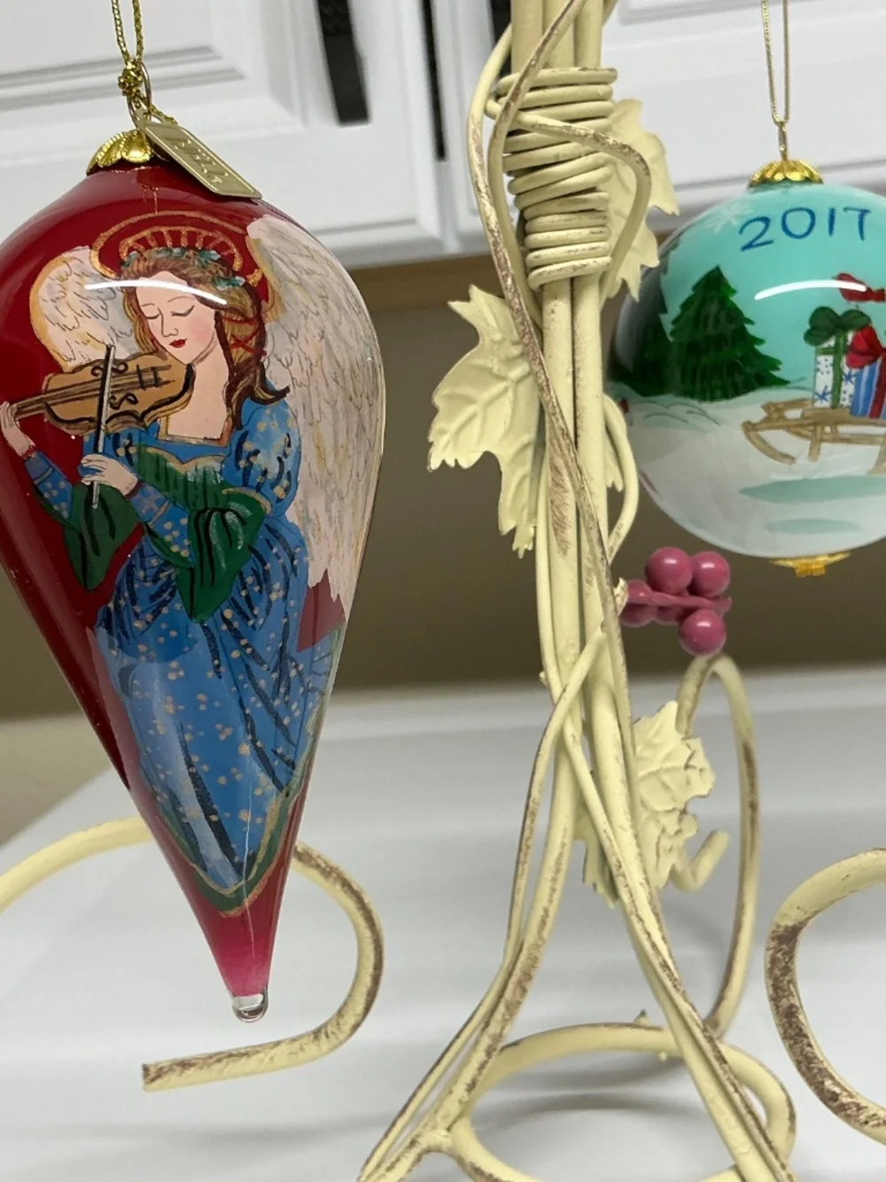 Pier 1 Li Bien Christmas balls ornaments
